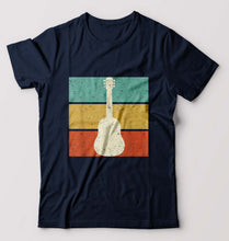 Load image into Gallery viewer, Guitar T-Shirt for Men-Navy Blue-Ektarfa.online
