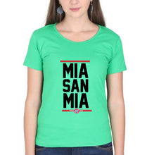 Load image into Gallery viewer, Bayern Munich T-Shirt for Women-Flag Green-Ektarfa.online
