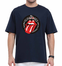 Load image into Gallery viewer, Rolling Stones Oversized T-Shirt for Men-Navy Blue-Ektarfa.online
