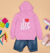 Load image into Gallery viewer, I Love Hip Hop Kids Hoodie for Boy/Girl-1-2 Years(24 Inches)-Light Baby Pink-Ektarfa.online
