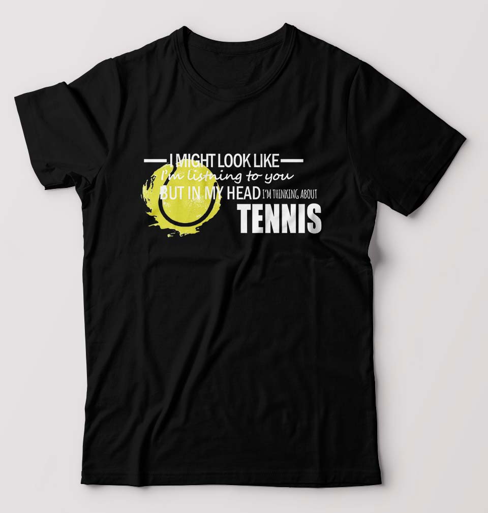 Tennis T-Shirt for Men-Black-Ektarfa.online