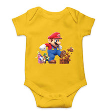 Load image into Gallery viewer, Mario Kids Romper For Baby Boy/Girl-Yellow-Ektarfa.online
