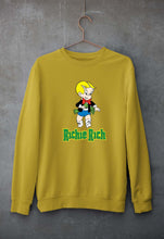 Load image into Gallery viewer, Richie Rich Unisex Sweatshirt for Men/Women-Mustard Yellow-Ektarfa.online
