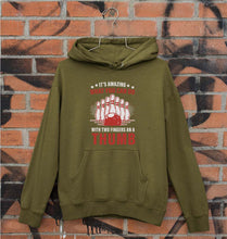 Load image into Gallery viewer, Bowling Unisex Hoodie for Men/Women-Olive Green-Ektarfa.online
