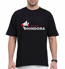 Load image into Gallery viewer, Dhindora(BB ki Vines) Oversized T-Shirt for Men-Black-Ektarfa.online
