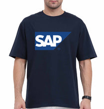Load image into Gallery viewer, SAP Oversized T-Shirt for Men-Navy Blue-Ektarfa.online
