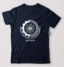 Load image into Gallery viewer, IIM Calcutta T-Shirt for Men-Navy Blue-Ektarfa.online
