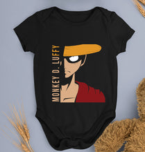 Load image into Gallery viewer, Monkey D. Luffy Kids Romper For Baby Boy/Girl-0-5 Months(18 Inches)-Black-Ektarfa.online
