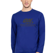 Load image into Gallery viewer, optimum nutrition Full Sleeves T-Shirt for Men-Royal Blue-Ektarfa.online
