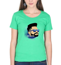 Load image into Gallery viewer, Virat Kohli T-Shirt for Women-Flag Green-Ektarfa.online
