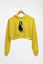 Load image into Gallery viewer, Mahakal Mahadev Bholenath Shiva Shivji Crop HOODIE FOR WOMEN-Mustard Yellow-Ektarfa.online
