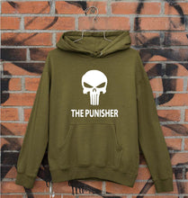 Load image into Gallery viewer, Punisher Unisex Hoodie for Men/Women-Olive Green-Ektarfa.online
