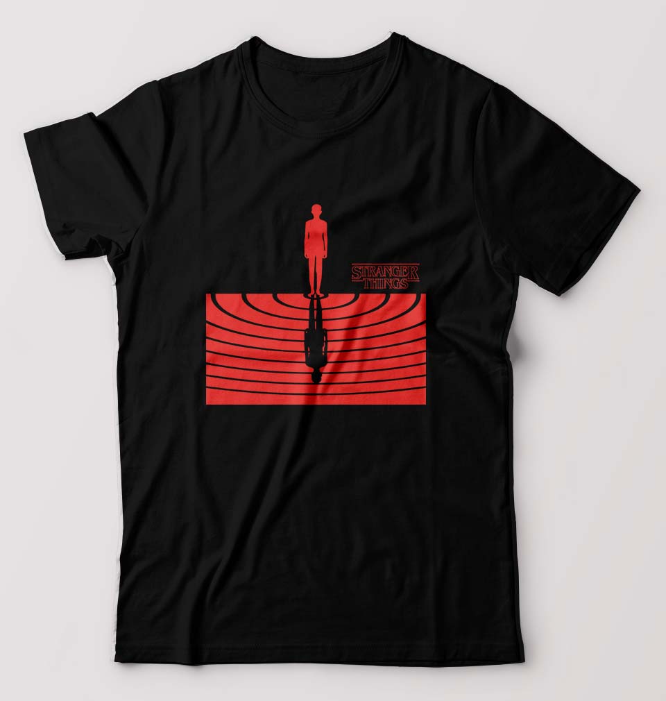 Stranger Things T-Shirt for Men-Black-Ektarfa.online