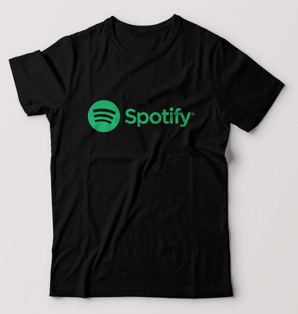 Spotify T-Shirt for Men-Black-Ektarfa.online