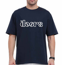 Load image into Gallery viewer, The Doors Oversized T-Shirt for Men-Navy Blue-Ektarfa.online
