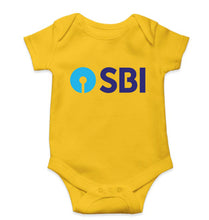 Load image into Gallery viewer, State Bank of India(SBI) Kids Romper For Baby Boy/Girl-Yellow-Ektarfa.online
