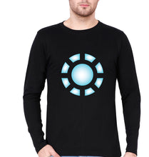Load image into Gallery viewer, ARC REACTOR Iron Man Superhero Full Sleeves T-Shirt for Men-Black-Ektarfa.online
