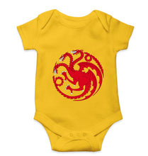 Load image into Gallery viewer, House of the Dragon (GOT) Kids Romper For Baby Boy/Girl-0-5 Months(18 Inches)-Yellow-Ektarfa.online
