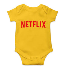 Load image into Gallery viewer, Netflix Kids Romper For Baby Boy/Girl-0-5 Months(18 Inches)-Yellow-Ektarfa.online
