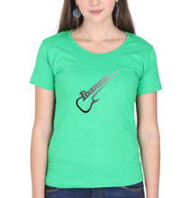 Load image into Gallery viewer, Ibanez Guitar T-Shirt for Women-Flag Green-Ektarfa.online
