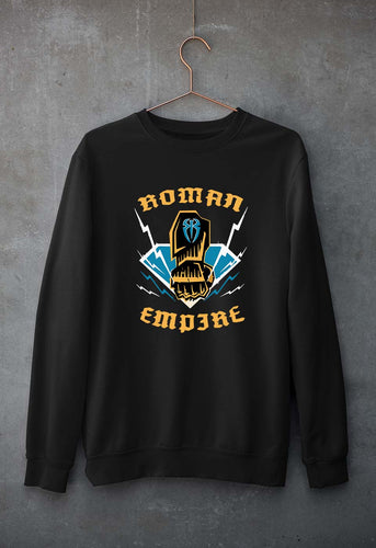 Roman Reigns WWE Unisex Sweatshirt for Men/Women-Black-Ektarfa.online