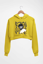 Load image into Gallery viewer, Kendrick Lamar Crop HOODIE FOR WOMEN-Mustard Yellow-Ektarfa.online
