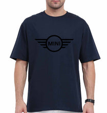 Load image into Gallery viewer, Mini Cooper Oversized T-Shirt for Men-Navy Blue-Ektarfa.online

