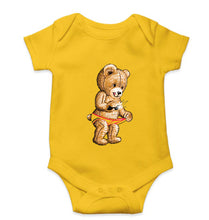 Load image into Gallery viewer, Domrebel Bear Kids Romper For Baby Boy/Girl-Yellow-Ektarfa.online
