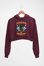 Load image into Gallery viewer, Roman Reigns WWE Crop HOODIE FOR WOMEN-Maroon-Ektarfa.online
