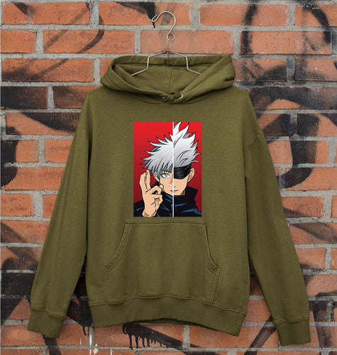 Sukuna Anime Unisex Hoodie for Men/Women-Olive Green-Ektarfa.online
