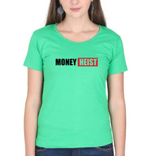 Load image into Gallery viewer, Money Heist T-Shirt for Women-Flag Green-Ektarfa.online
