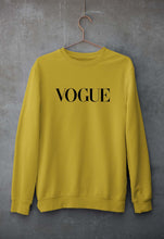 Load image into Gallery viewer, Vogue Unisex Sweatshirt for Men/Women-Mustard Yellow-Ektarfa.online
