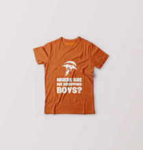 Load image into Gallery viewer, PUBG Where Are We Dropping Boys Kids T-Shirt for Boy/Girl-Orange-Ektarfa.online
