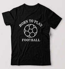 Load image into Gallery viewer, Play Football T-Shirt for Men-Black-Ektarfa.online
