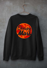 Load image into Gallery viewer, Occupy Mars Elon Musk Unisex Sweatshirt for Men/Women-Black-Ektarfa.online
