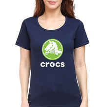 Load image into Gallery viewer, Crocs T-Shirt for Women-Navy Blue-Ektarfa.online
