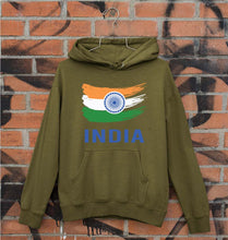 Load image into Gallery viewer, India Unisex Hoodie for Men/Women-Olive Green-Ektarfa.online
