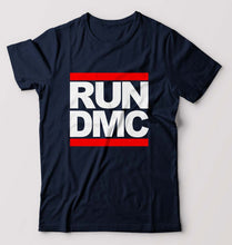 Load image into Gallery viewer, Run DMC T-Shirt for Men-Navy Blue-Ektarfa.online
