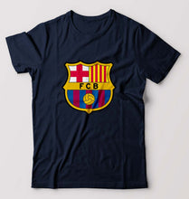 Load image into Gallery viewer, Barcelona T-Shirt for Men-Navy Blue-Ektarfa.online
