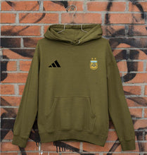 Load image into Gallery viewer, Argentina Football Unisex Hoodie for Men/Women-Olive Green-Ektarfa.online
