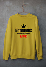 Load image into Gallery viewer, Conor McGregor UFC Unisex Sweatshirt for Men/Women-Mustard yellow-Ektarfa.online
