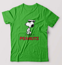 Load image into Gallery viewer, Peanuts Snoopy T-Shirt for Men-flag green-Ektarfa.online
