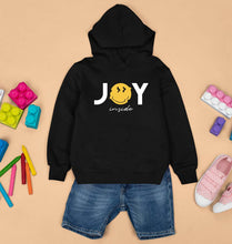Load image into Gallery viewer, Joy Emoji Kids Hoodie for Boy/Girl-Black-Ektarfa.online
