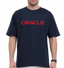 Load image into Gallery viewer, Oracle Oversized T-Shirt for Men-Navy Blue-Ektarfa.online
