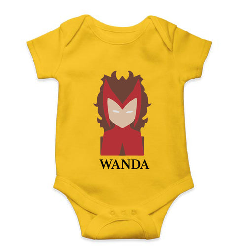 Wanda Kids Romper For Baby Boy/Girl-Yellow-Ektarfa.online