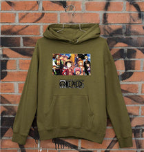 Load image into Gallery viewer, One Piece Unisex Hoodie for Men/Women-Olive Green-Ektarfa.online
