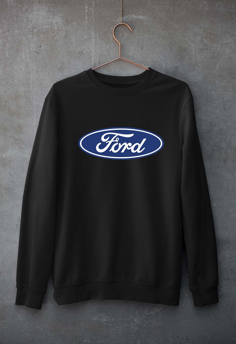 Ford Unisex Sweatshirt for Men/Women-Black-Ektarfa.online
