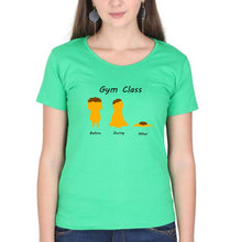 Load image into Gallery viewer, Gym Funny T-Shirt for Women-Flag Green-Ektarfa.online

