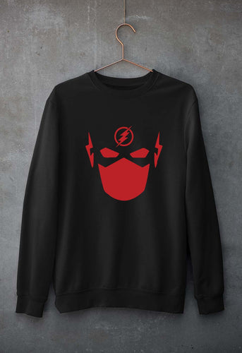 Flash Superhero Unisex Sweatshirt for Men/Women-Black-Ektarfa.online