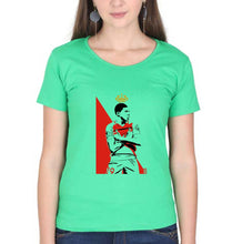 Load image into Gallery viewer, Kylian Mbappé T-Shirt for Women-Flag Green-Ektarfa.online
